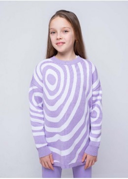 TopHat бузковий светр для дівчинки 22010
